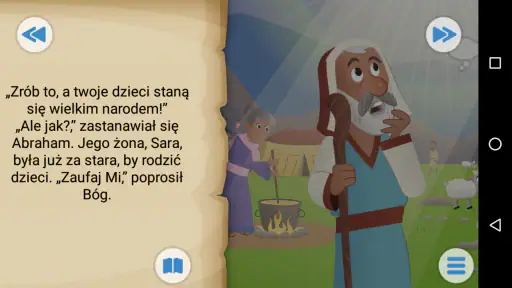 Aplikacja Biblii dla Dzieci screenshot