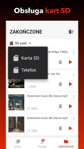 Aplikacja do pobierania wideo screenshot