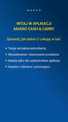 Aplikacja MAKRO CASH&CARRY screenshot