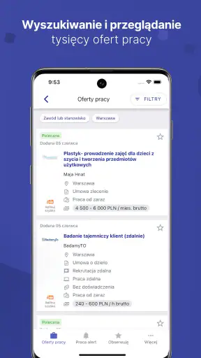 Aplikuj.pl - oferty pracy screenshot