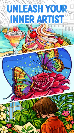 Art Book Paint Color by Number screenshot