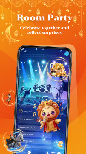 Aslan - Group Voice Chat Room screenshot