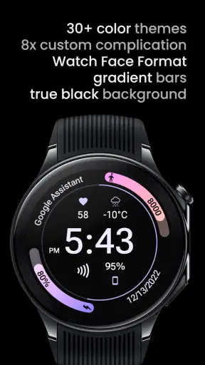Athlete 2: Watch face screenshot