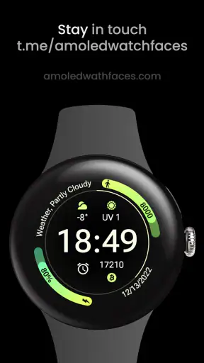 Athlete 2: Watch face screenshot