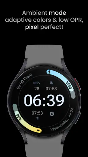 Athlete 2: Watch face screenshot