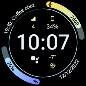 Athlete 2: Watch face screenshot