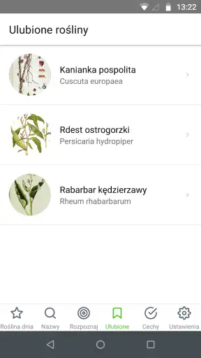 Atlas roślin offline screenshot