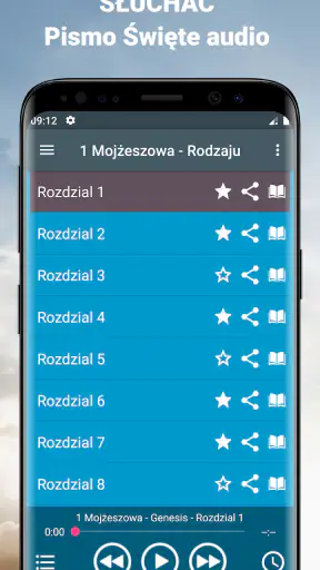Audio Biblia po polsku mp3 screenshot