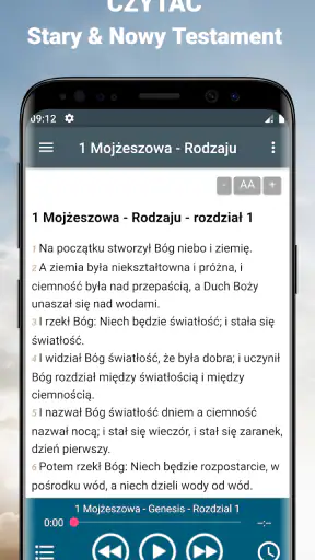 Audio Biblia po polsku mp3 screenshot