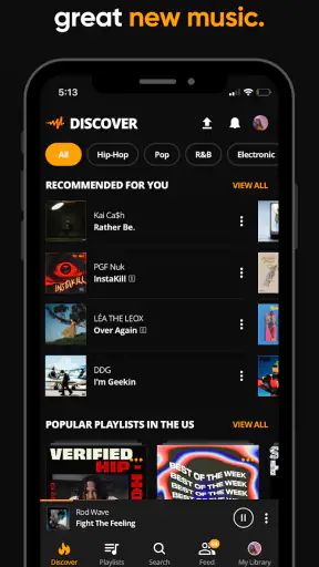 Audiomack: pobieranie muzyki screenshot