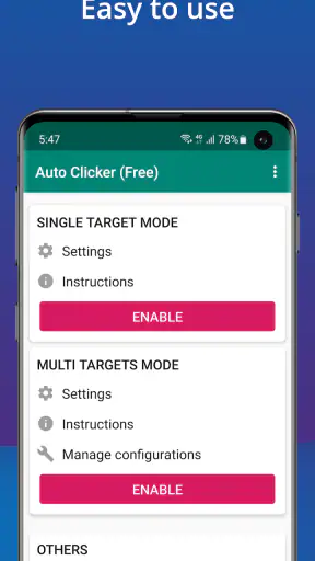 Auto Clicker - Automatic tap screenshot