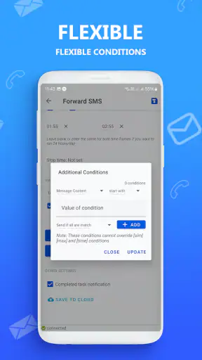 AUTO MESSAGE wyślij odpowiedz screenshot