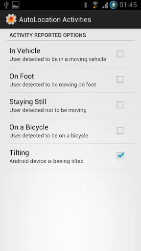 AutoLocation Unlock Key screenshot