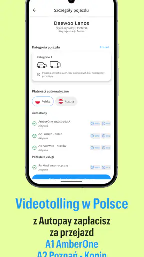 Autopay. Winiety, autostrady screenshot