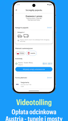 Autopay. Winiety, autostrady screenshot