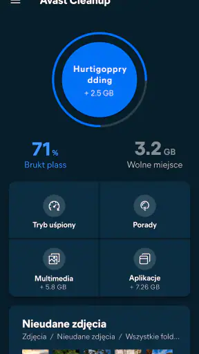 Avast Cleanup — Czyszczenie screenshot