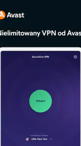 Avast SecureLine VPN Security screenshot