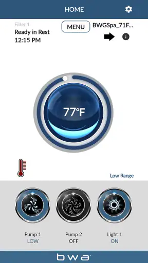 Balboa Worldwide - Spa Control screenshot