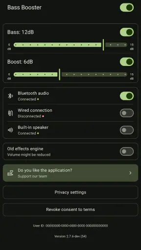 Bass Booster screenshot