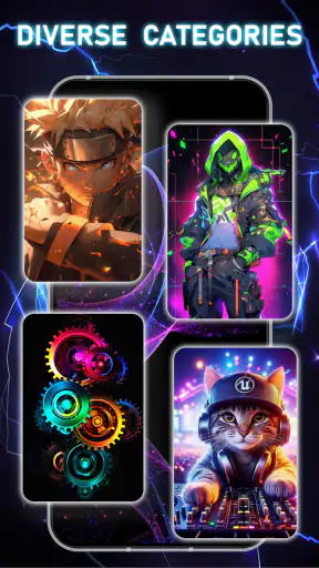 Battery Charging Animation Art screenshot