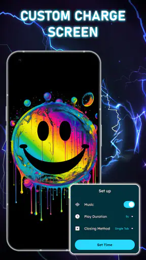 Battery Charging Animation Art screenshot