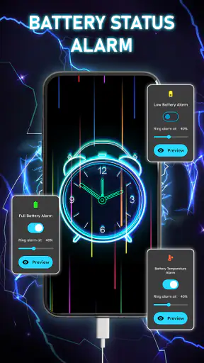 Battery Charging Animation Art screenshot