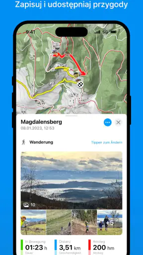bergfex: Wędrówki & Śledzenie screenshot