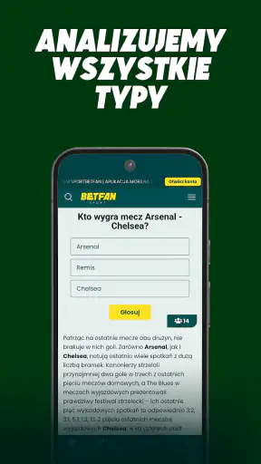 BETFAN Sport piłka nożna newsy screenshot