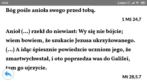 Biblia na co dzień screenshot