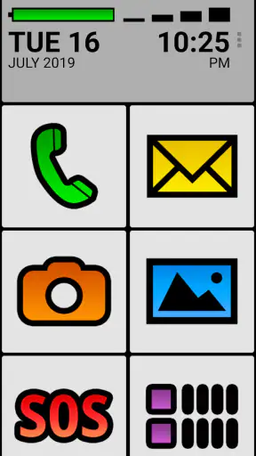 BIG Launcher dla seniorów screenshot