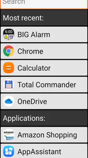 BIG Launcher dla seniorów screenshot