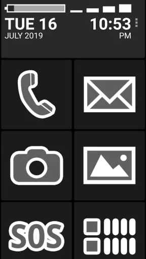 BIG Launcher dla seniorów screenshot