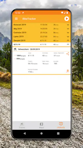 Bike Tracker Rower i Kolarstwo screenshot