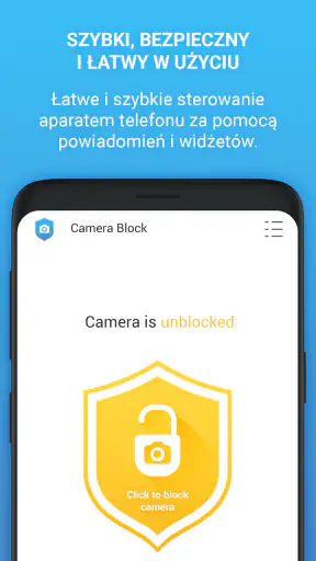 Blokada Kamery - Anty szpieg screenshot