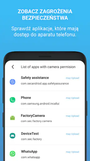 Blokada Kamery - Anty szpieg screenshot