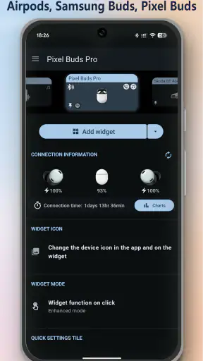 Bluetooth Audio Connect Widget screenshot