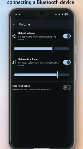 Bluetooth Audio Connect Widget screenshot