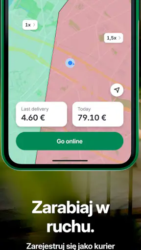 Bolt Food Courier screenshot