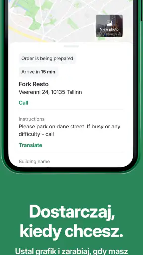 Bolt Food Courier screenshot