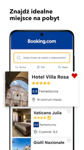 Booking.com Rezerwacja Hoteli screenshot