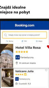 Booking.com Rezerwacja Hoteli screenshot