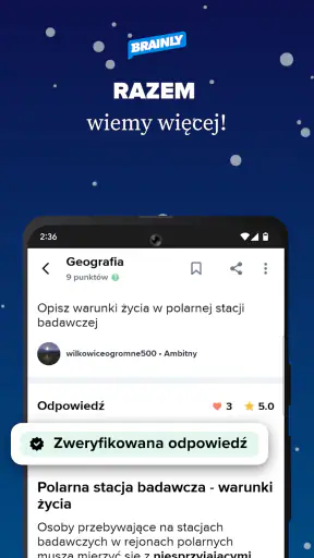 Brainly - pomoc w nauce screenshot