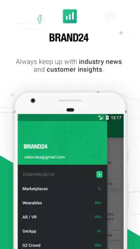Brand24 - Monitoring Internetu screenshot