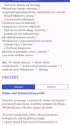 Brewiarz screenshot