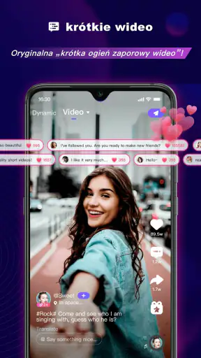 BuzzCast - Live Video Chat App screenshot