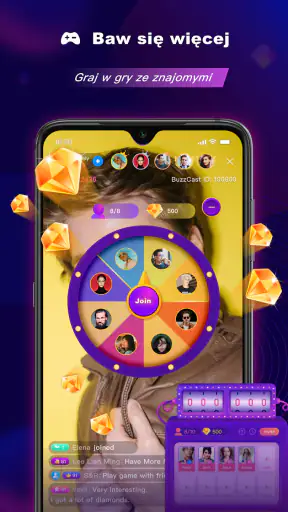 BuzzCast - Live Video Chat App screenshot