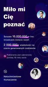 BuzzCast - Live Video Chat App screenshot