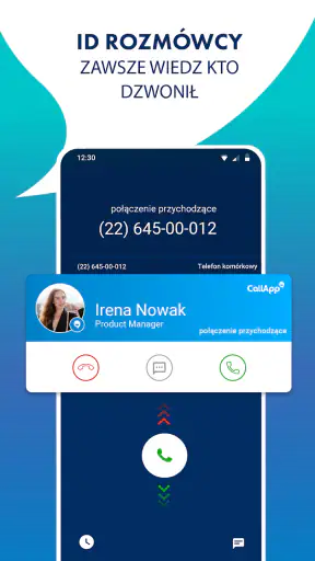 Callapp: ID i nagrywanie tel screenshot