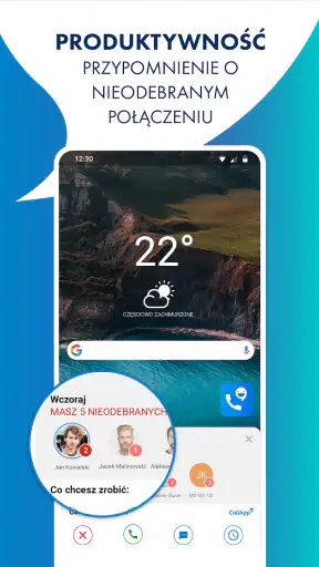 Callapp: ID i nagrywanie tel screenshot