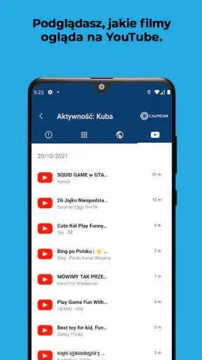 CALMEAN Control Center screenshot